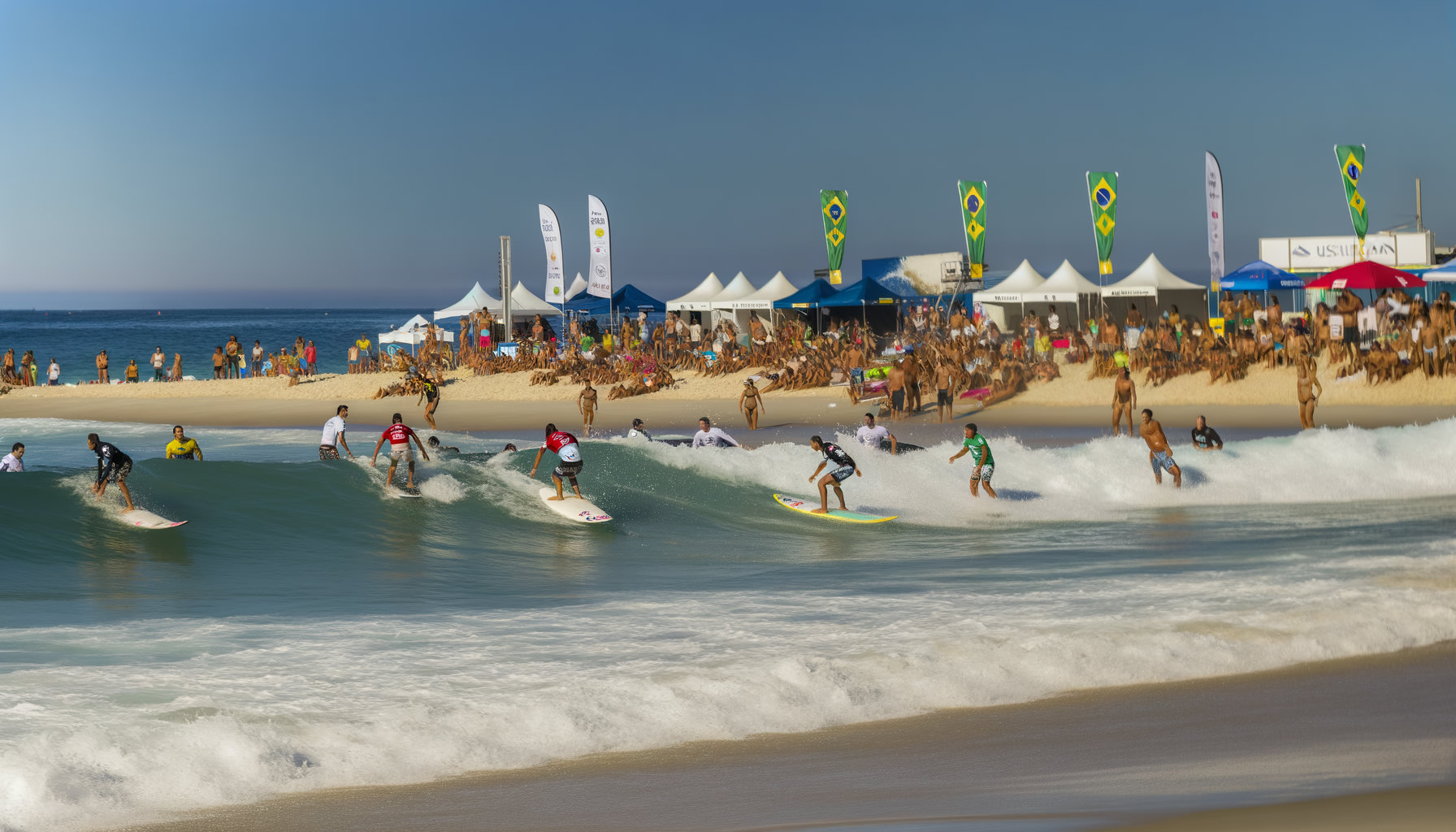 Circuito Paranaense de Surf Amador agita Ipanema com disputas acirradas