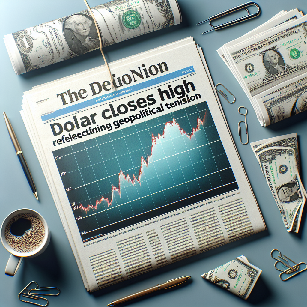 Dólar Fecha em Alta e Reflete Tensão Geopolítica