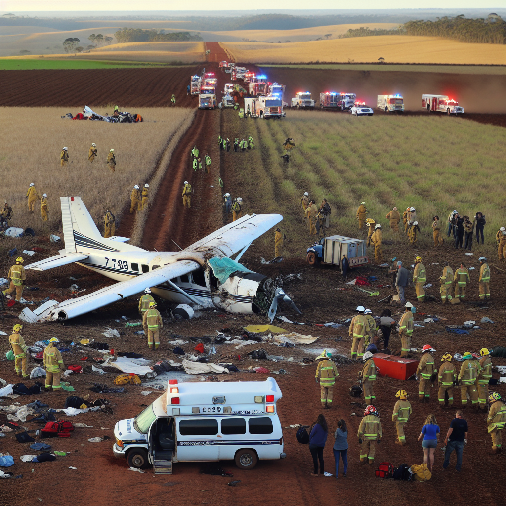 Tragédia no Noroeste Gaúcho: Piloto de Avião Agrícola Morre em Acidente