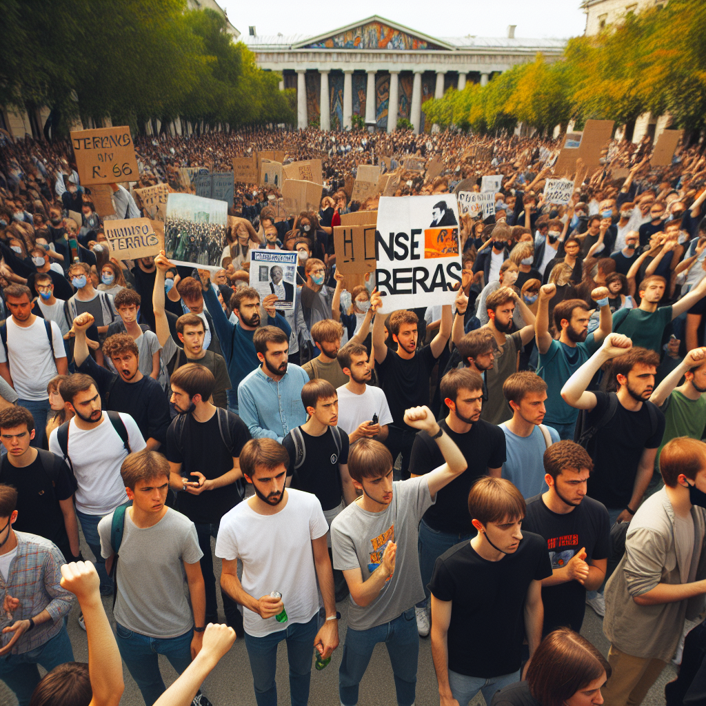 Moradores de Terenos Realizam Protesto Contra Corrupção em Meio a Crise Política