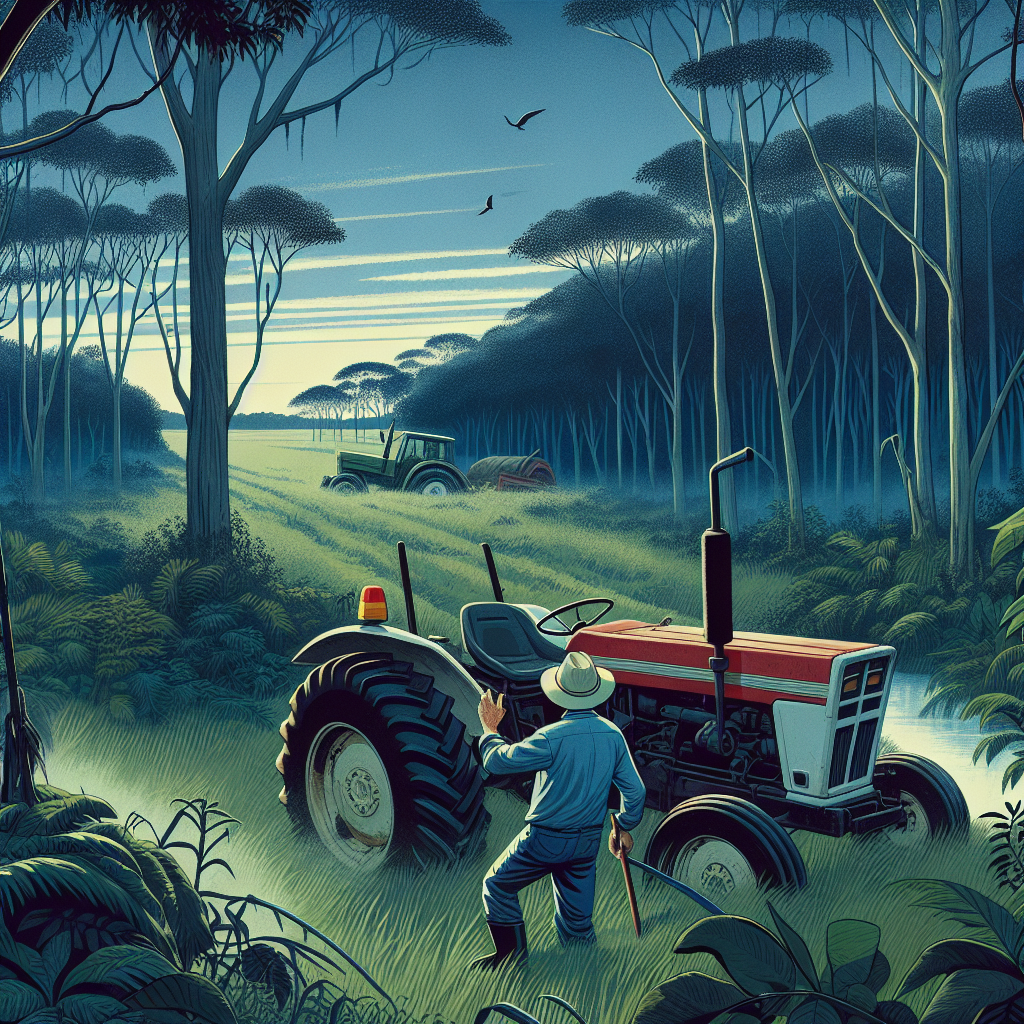 Funcionário de Fazenda Some no Pantanal de MS e Trator é Encontrado Abandonado