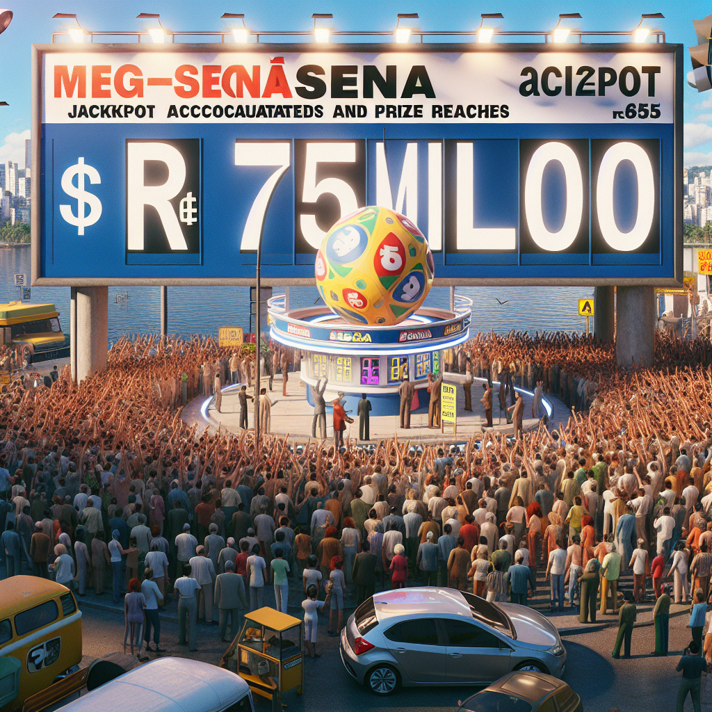 Mega-Sena Acumula e Prêmio Chega a R$ 75 Milhões