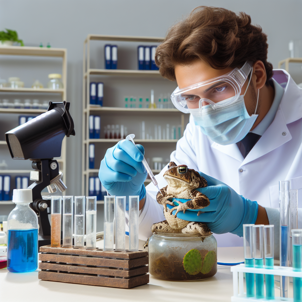 Descoberta de Potenciais Antibióticos em Veneno de Sapo-Cururu