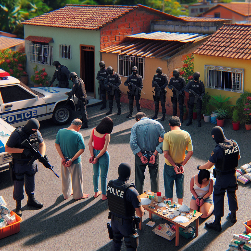 Família é Detida por Suspeita de Tráfico de Drogas em Afonso Cláudio, ES