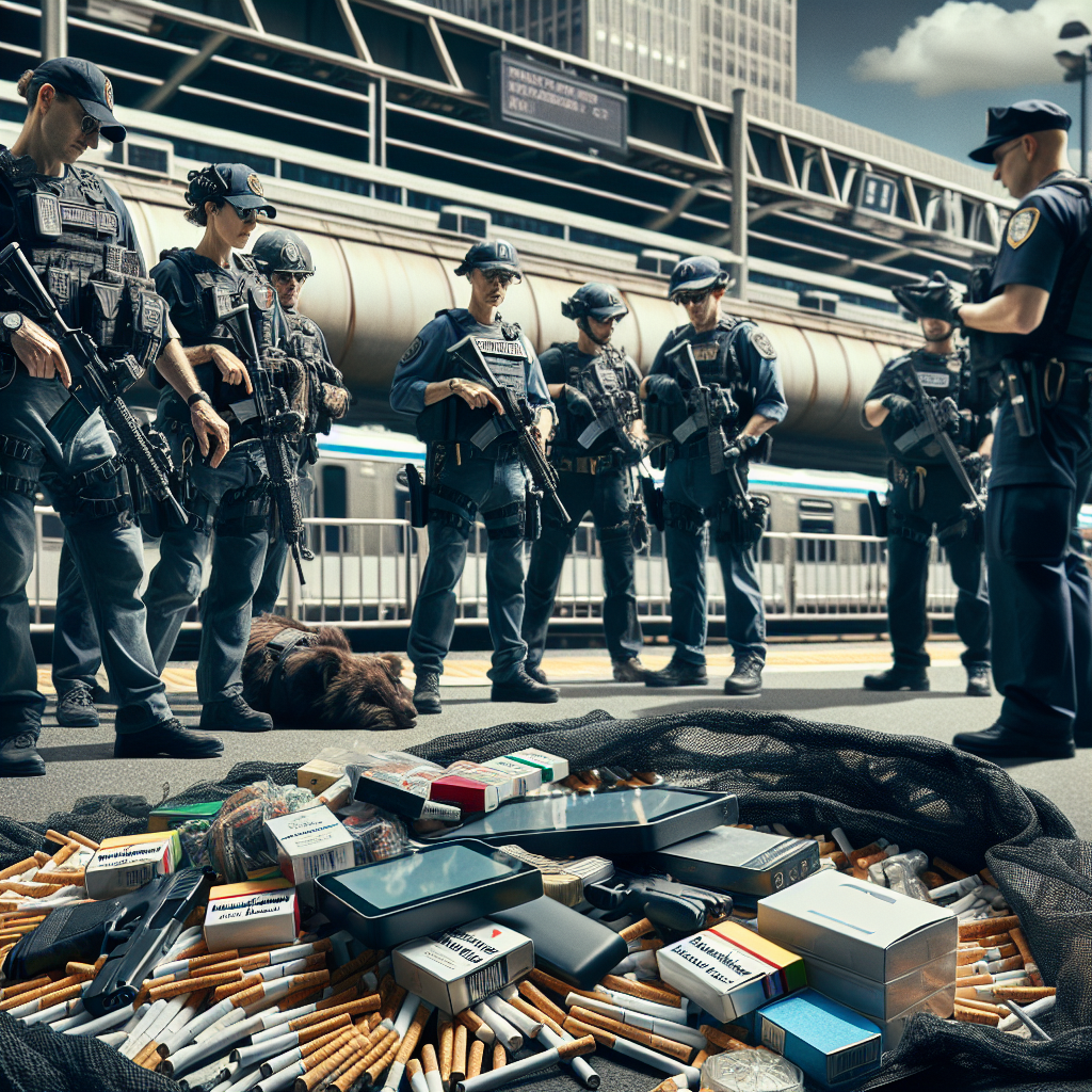 Operação da GCM Resulta na Apreensão de Cigarros e Eletrônicos na Rodoviária