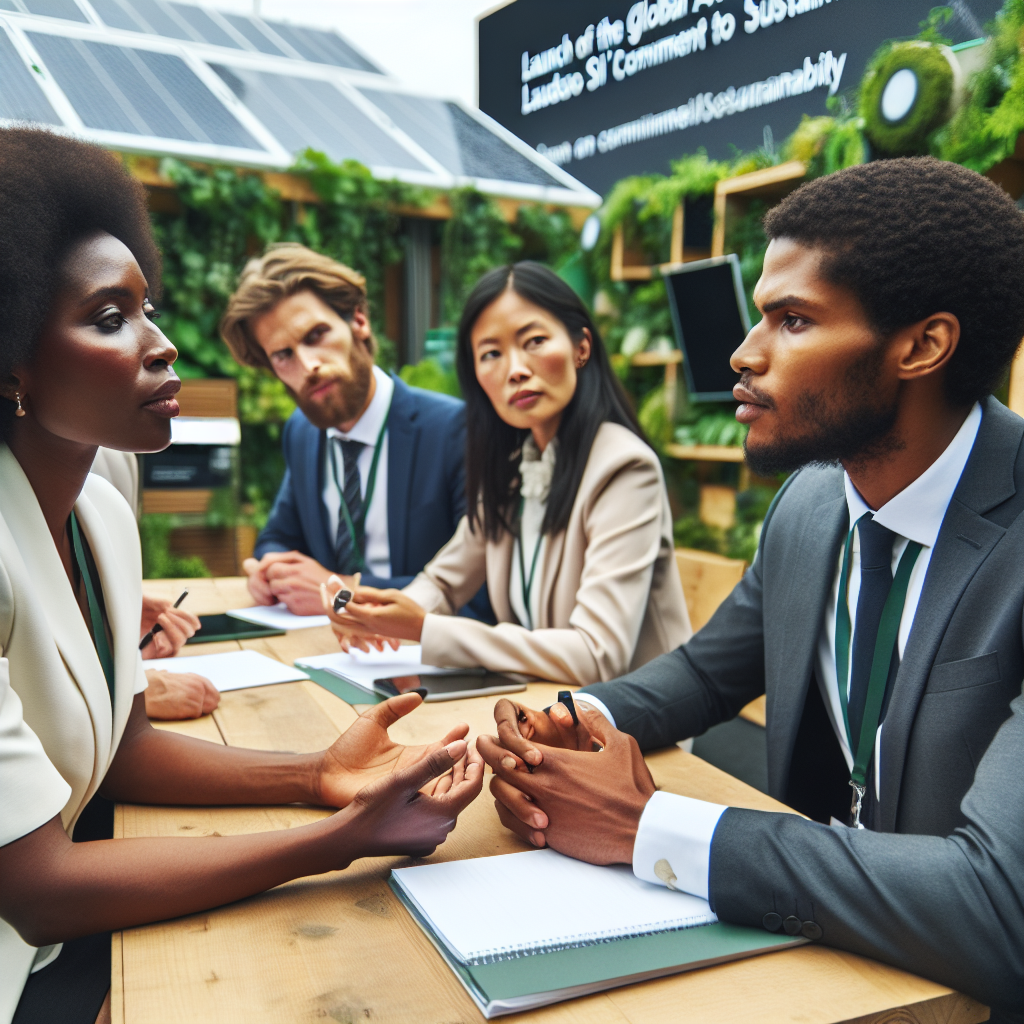 Lançamento da Aliança Global na Vila Laudato si’: Um Compromisso com a Sustentabilidade