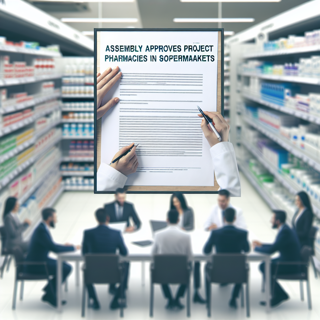 Câmara Aprova Projeto que Permite Farmácias em Supermercados