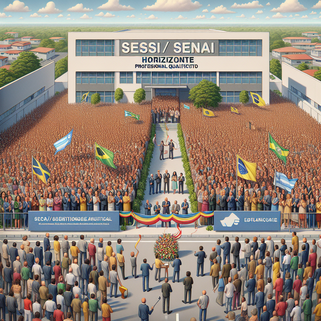 Ceará Inaugura Escola Sesi/Senai em Horizonte Focada na Qualificação Profissional