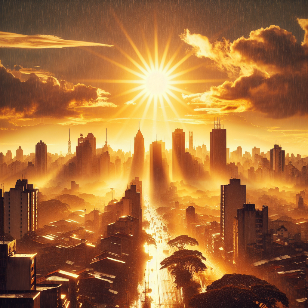 Condições Meteorológicas em São Paulo: Sol Surge Após Dias de Chuvas Intensas