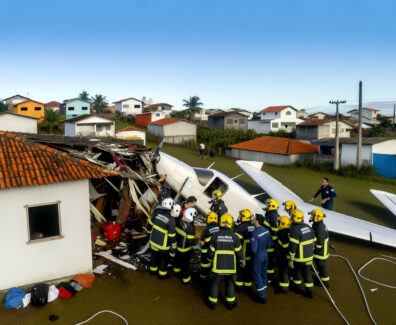 Tragédia aérea no Rio Grande do Sul: quatro vítimas identificadas após queda de avião em Capão da Canoa