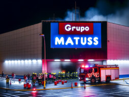 Chamas em depósito de supermercado na Cohama: suspeita de falha elétrica investigada