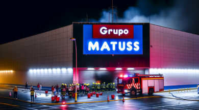 Chamas em depósito de supermercado na Cohama: suspeita de falha elétrica investigada