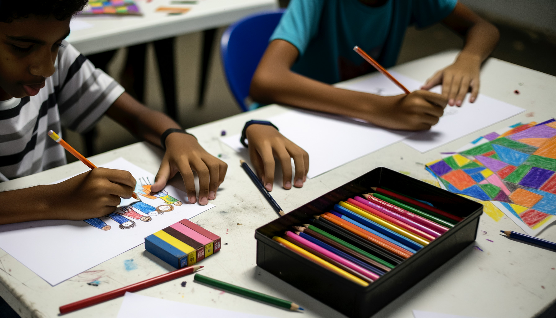 Arte socioeducativa de jovens da Fundação CASA ganha projeção internacional com exposição no Reino Unido