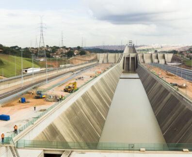 Proteção contra cheias é ampliada para 100 mil pessoas com novo reservatório na Grande SP
