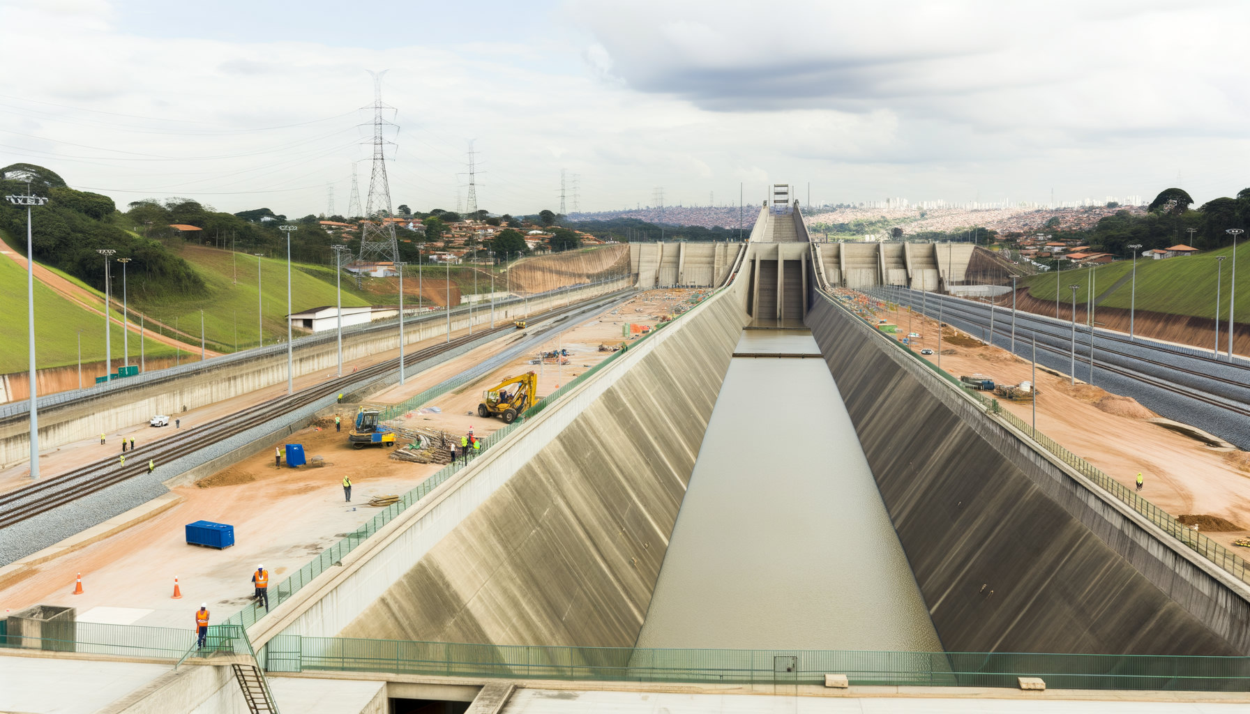 Proteção contra cheias é ampliada para 100 mil pessoas com novo reservatório na Grande SP
