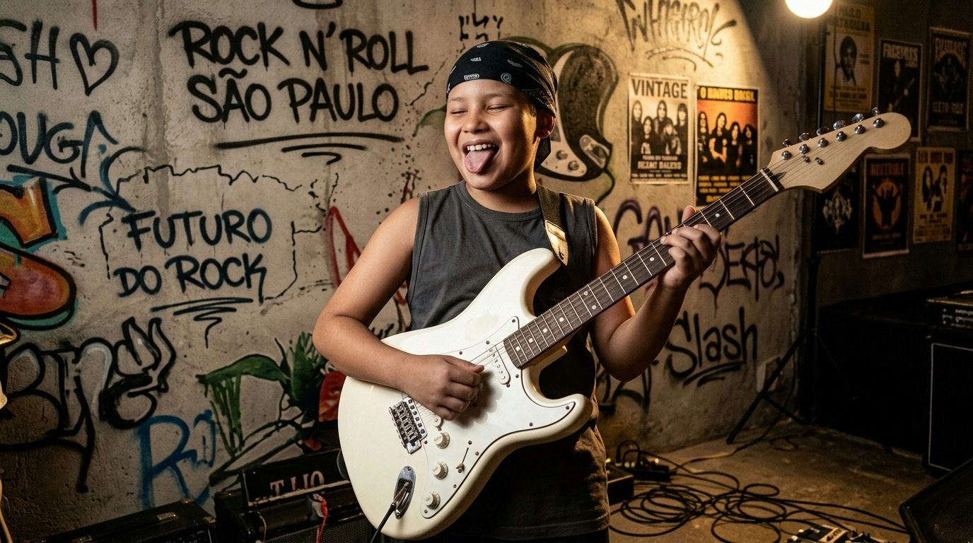 Paixão por Guns N’ Roses: aposta de pai em MS batiza filho de Slash e gera história única