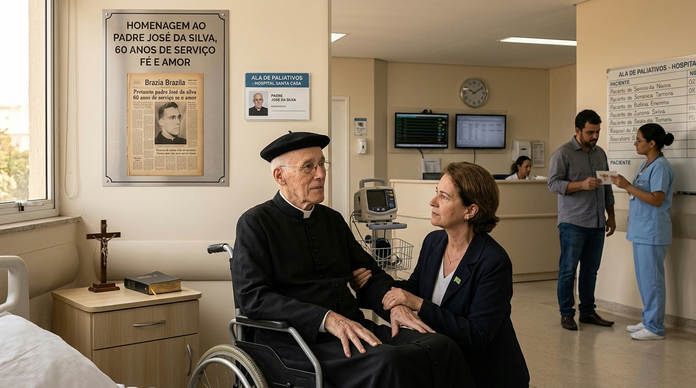 Morre padre Hermes, pioneiro na Diocese de Bagé, aos 97 anos