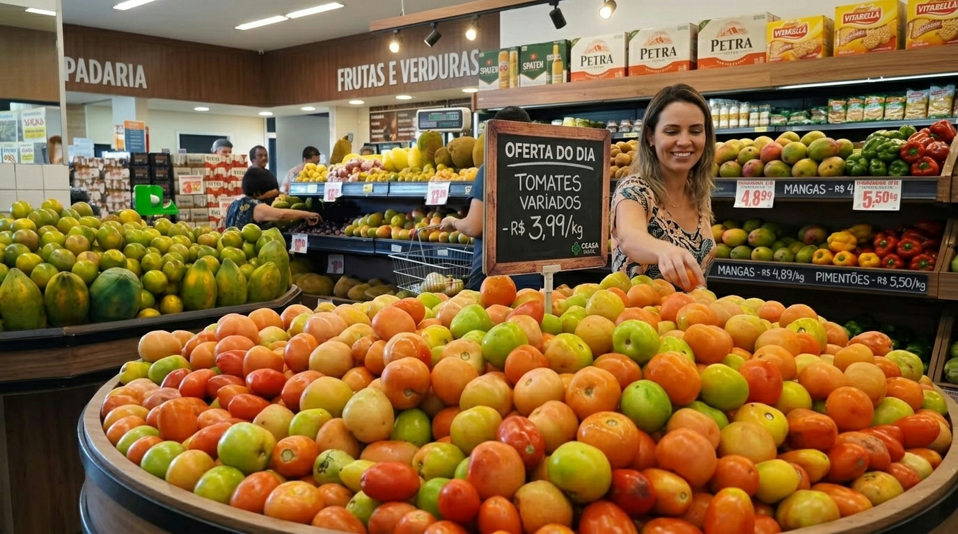 Aumento no preço do tomate impacta cesta básica em Natal