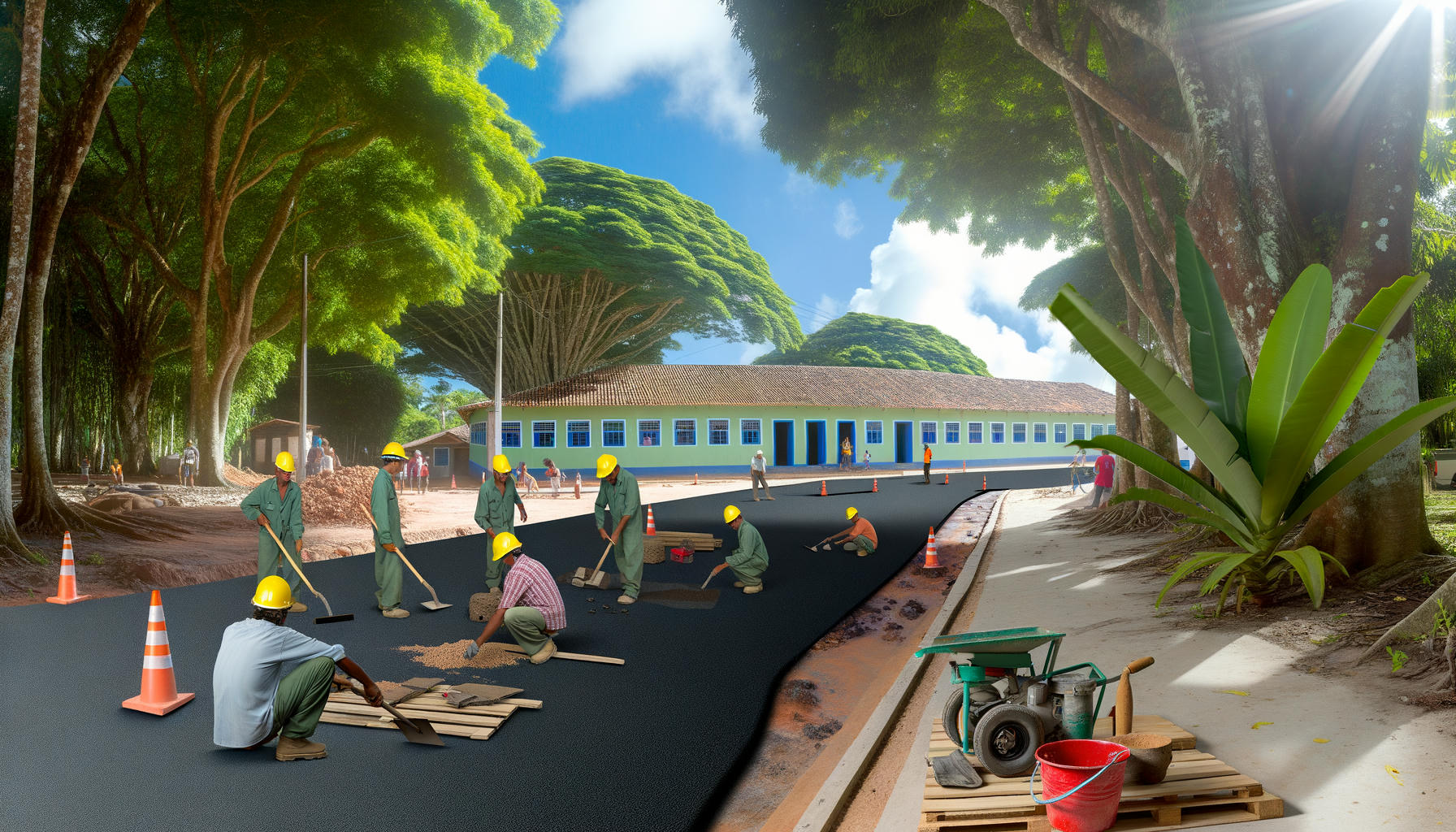 Governador visita obras de infraestrutura e educação em Sussuapara