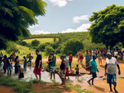 Comunidade quilombola de Oeiras recebe passagem molhada com investimento significativo