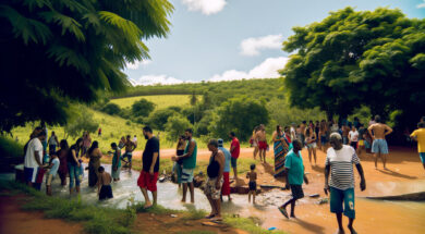 Comunidade quilombola de Oeiras recebe passagem molhada com investimento significativo