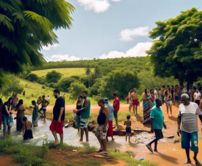 Comunidade quilombola de Oeiras recebe passagem molhada com investimento significativo