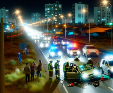 Acidente na SC-404 envolve motorista embriagado e deixa feridos