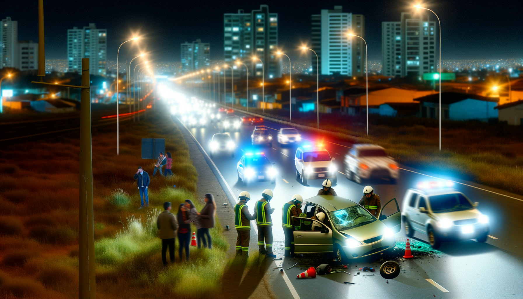 Acidente na SC-404 envolve motorista embriagado e deixa feridos