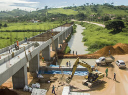 Governo de MS inicia construção de ponte de concreto sobre o Rio do Peixe