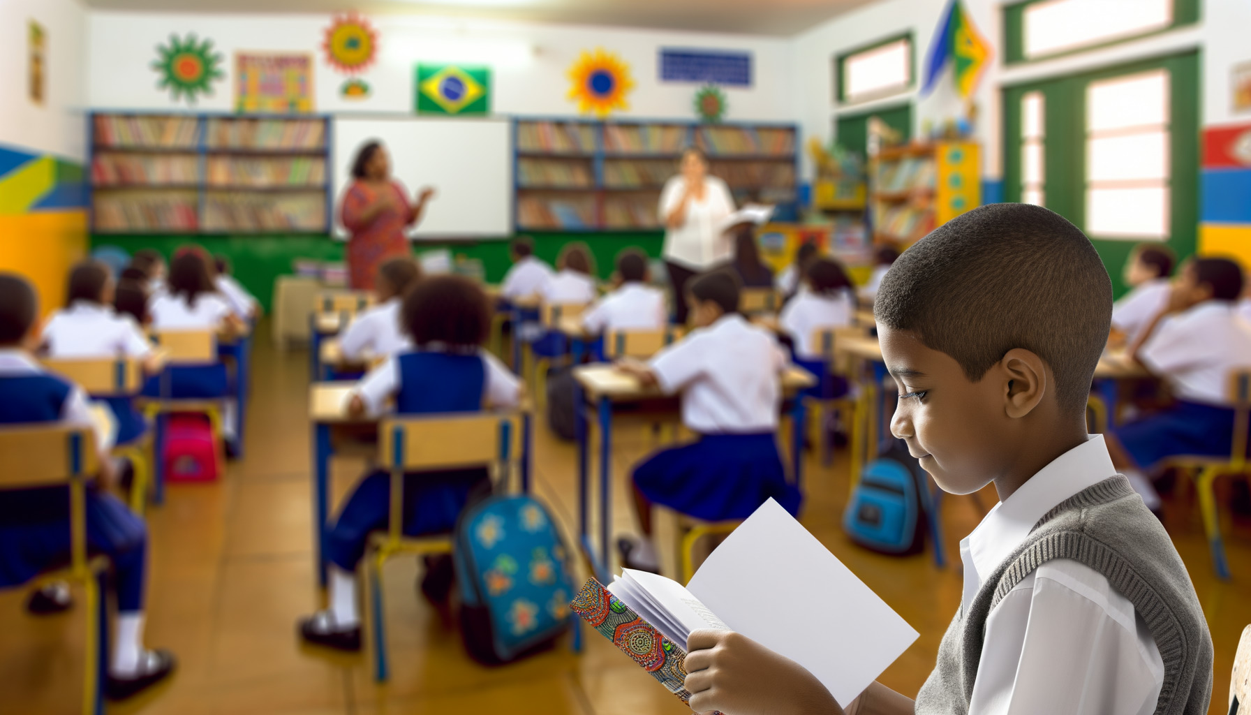 Programa de alfabetização em SP transforma leitura na infância