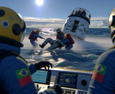 Astronautas da Artemis II são resgatados após missão histórica