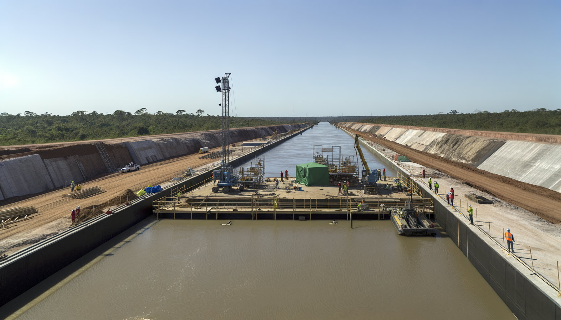 Hidrovia Tietê-Paraná: obra atinge 97% e entra na fase final de vistoria