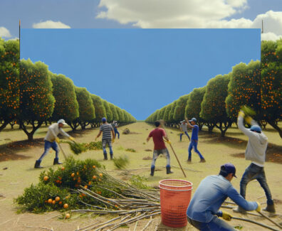 Governador participa de ação para proteger laranjais em Mato Grosso do Sul