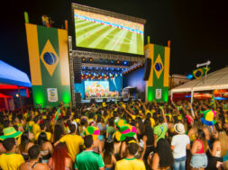 Curitiba recebe Festival Ginga com jogo do Brasil e show da Banda Eva