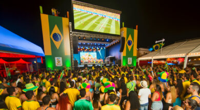 Curitiba recebe Festival Ginga com jogo do Brasil e show da Banda Eva