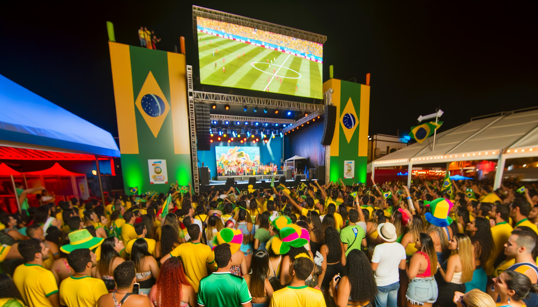 Curitiba recebe Festival Ginga com jogo do Brasil e show da Banda Eva