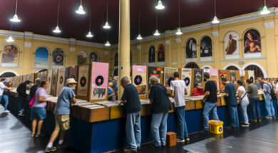 Evento em Vitória celebra a memória musical com Feira do Vinil