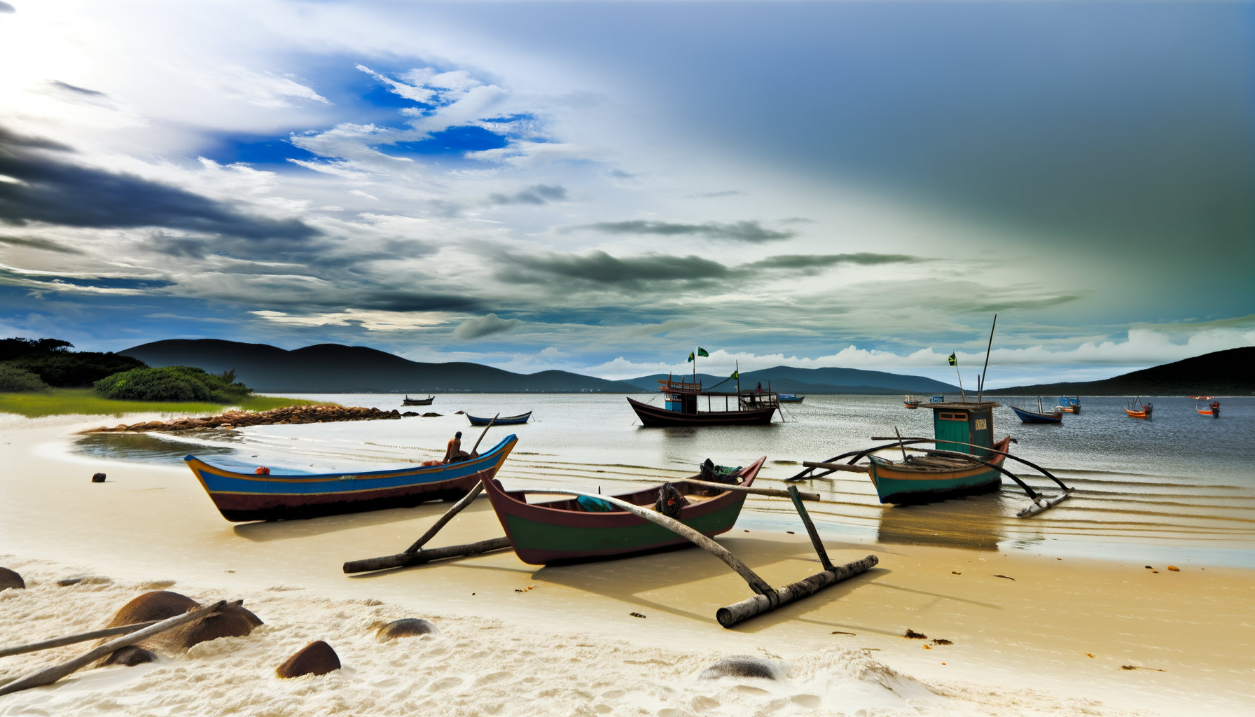Florianópolis restringe acesso à Ilha do Campeche durante safra da tainha
